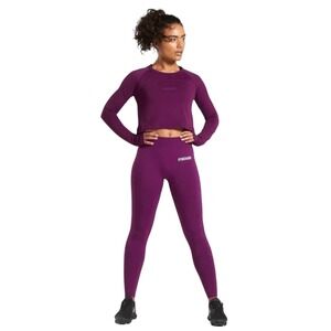 Gymshark Vital Seamless High Waisted‎ Leggings Purple Berry Womens Size Small